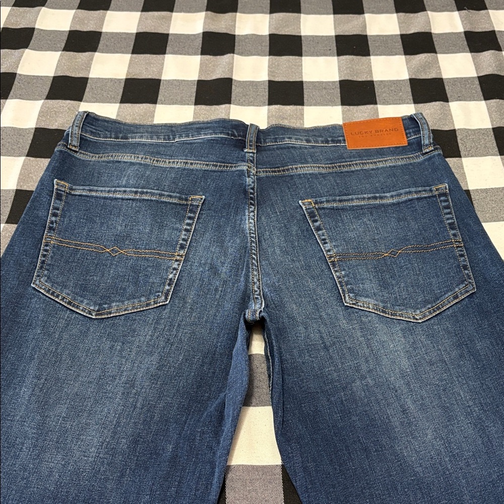 EXC! Lucky Brand 412 Athletic Slim Jeans Men's Size 34 x 34 Long Stretch